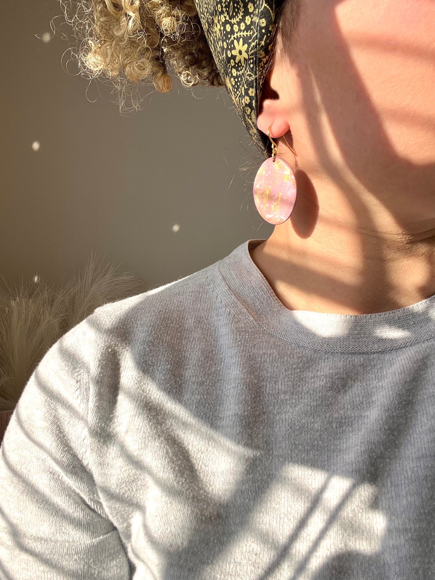 Patina - Pink Oval