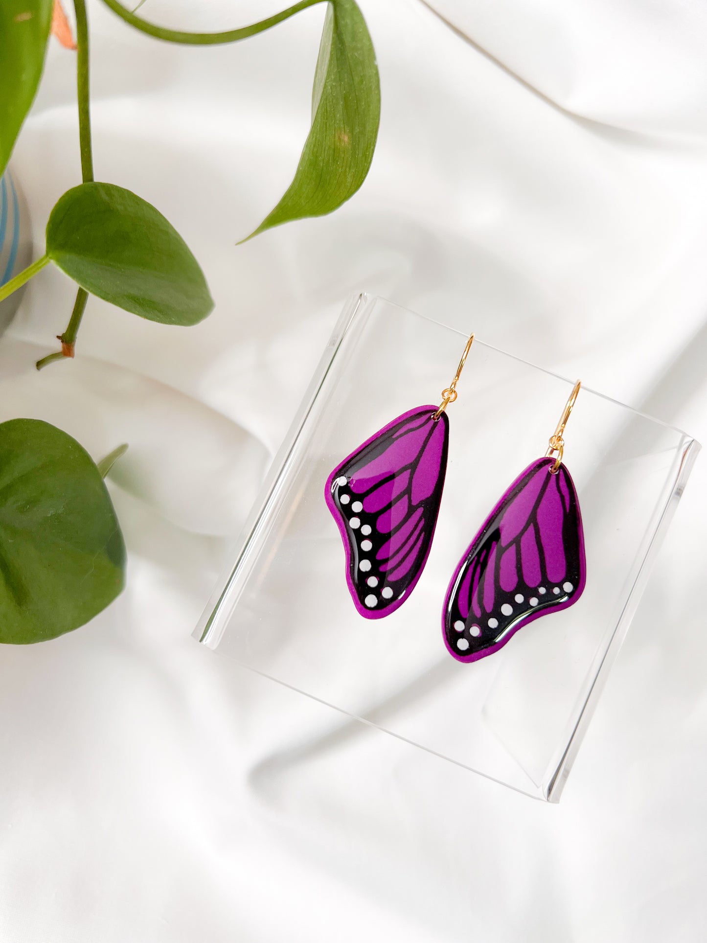 Purple Butterfly Wings