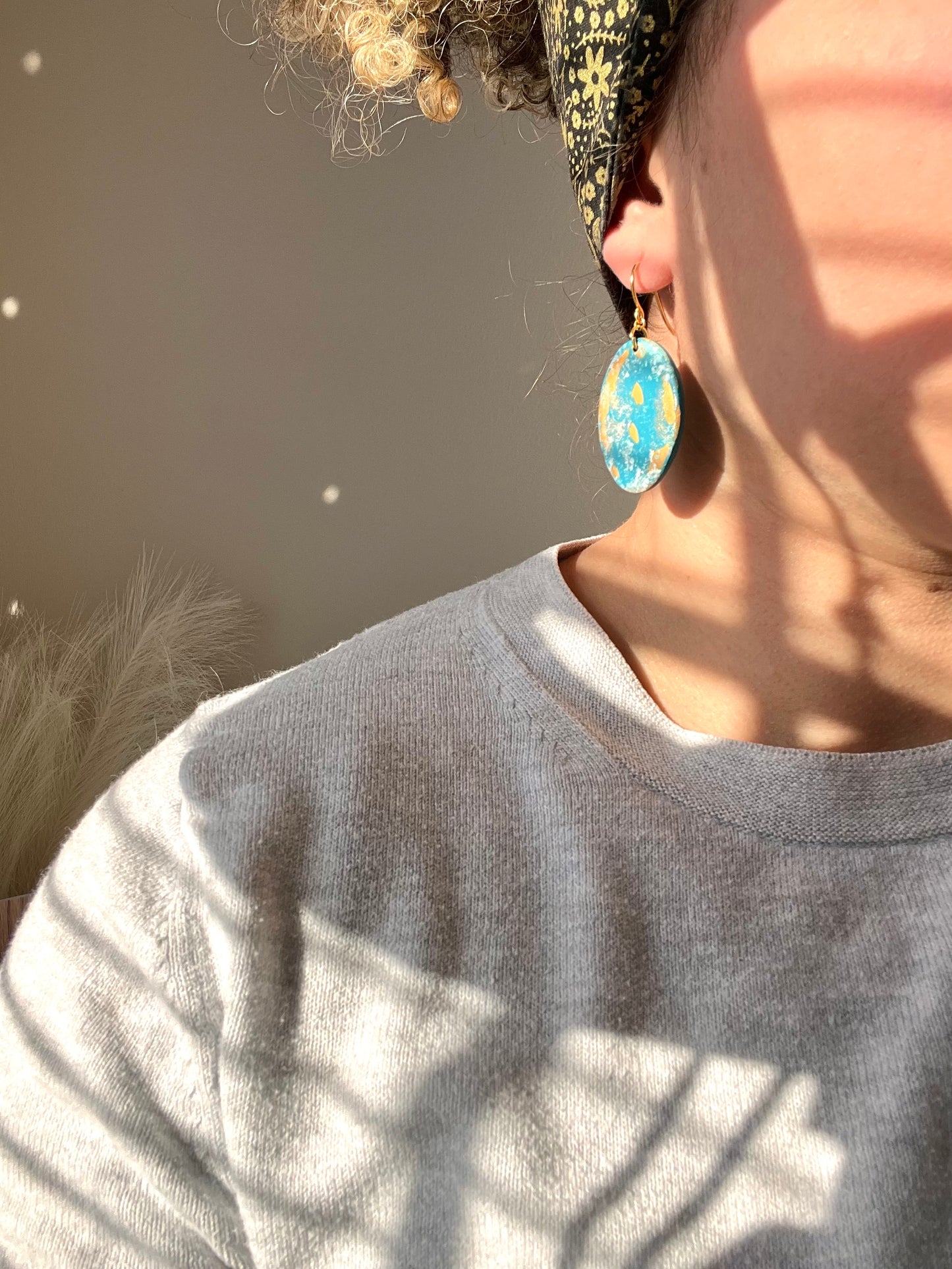 Patina - Blue Oval