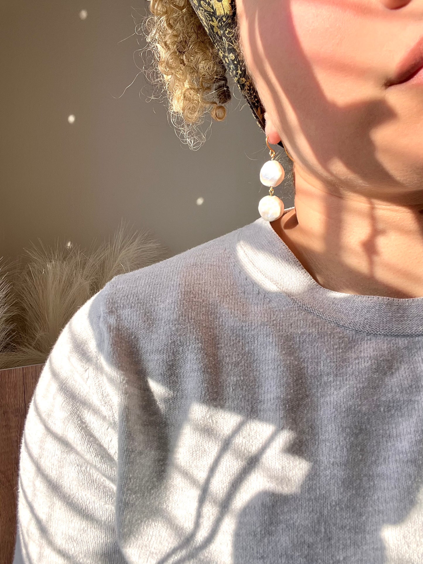 Hammered Pearls - Iridescent