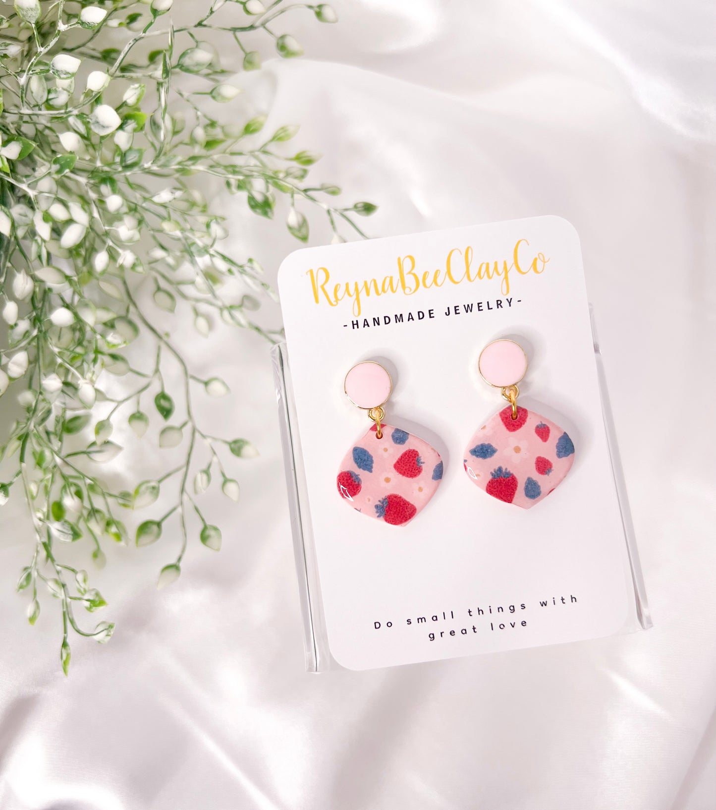 Pink Strawberries