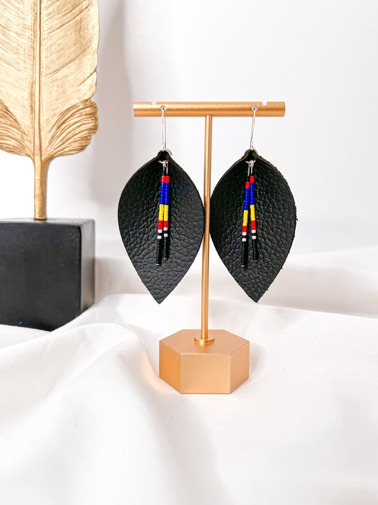 Naibi - Leather Earrings